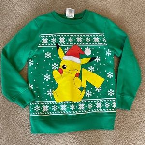 Kids Pokémon Christmas Sweatshirt!